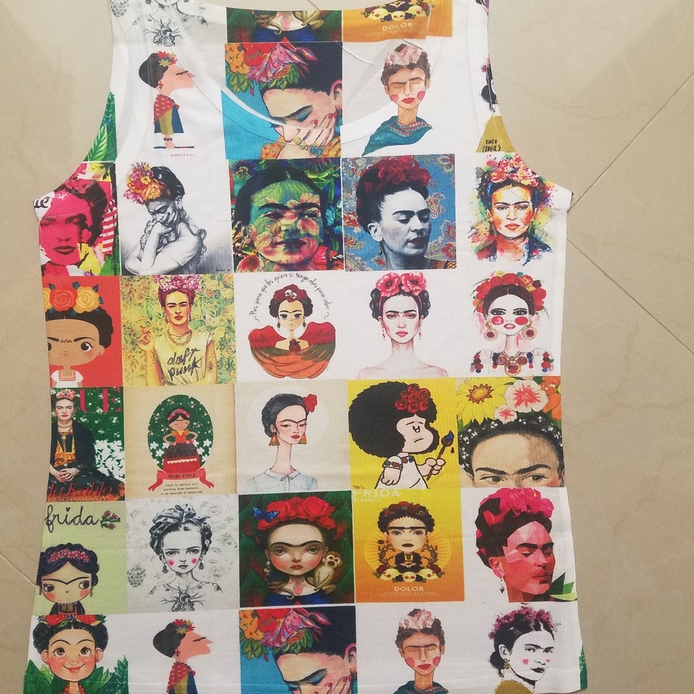 Frida kahlo tank top / Frida kahlo blouse